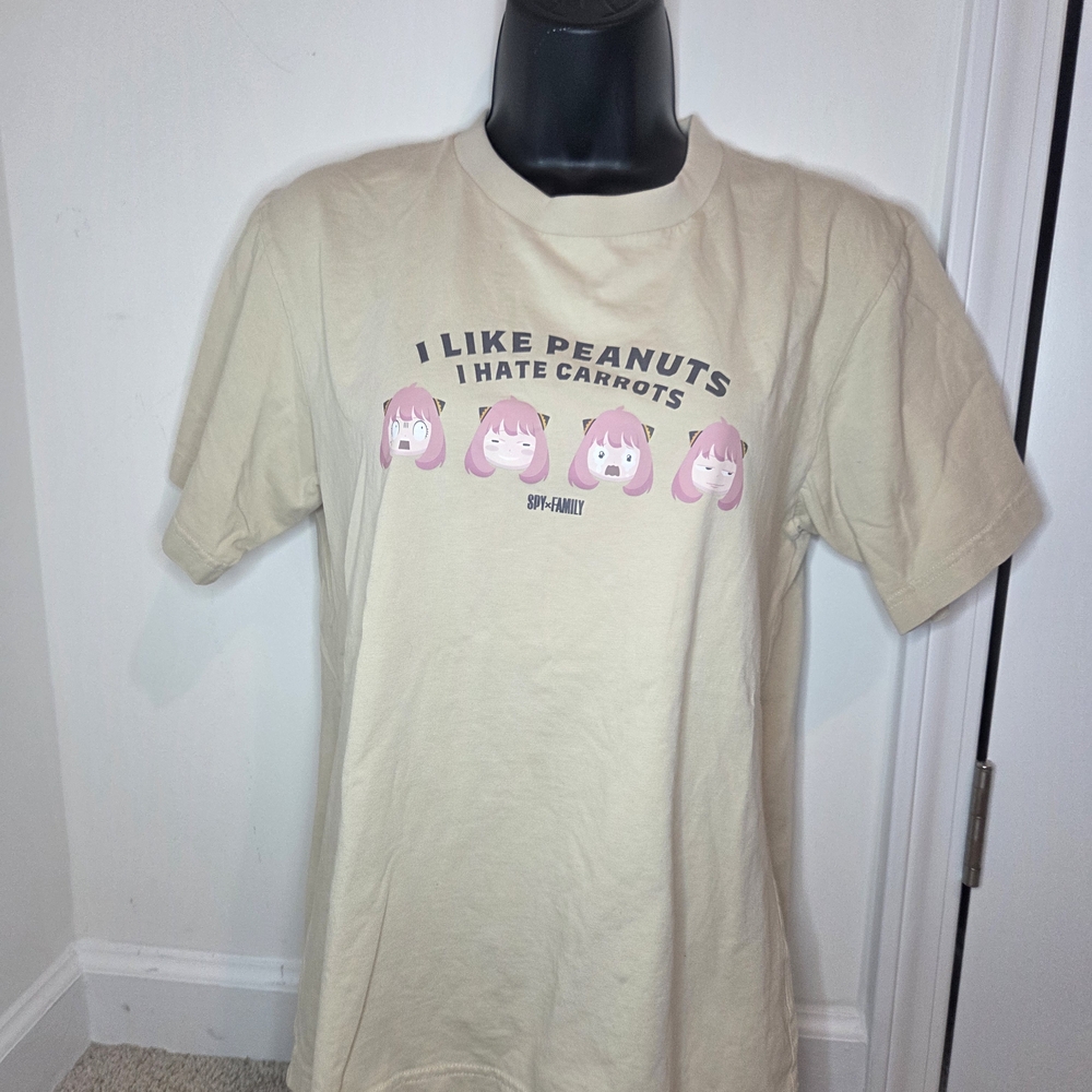 Kids Beige Graphic T-Shirt